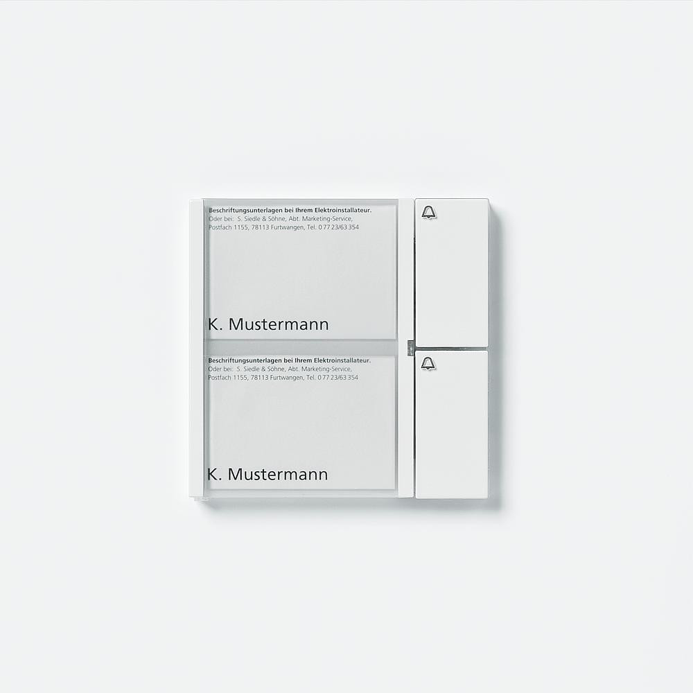 S. Siedle und Söhne 1+n TM 611-02 W toetsenmodule