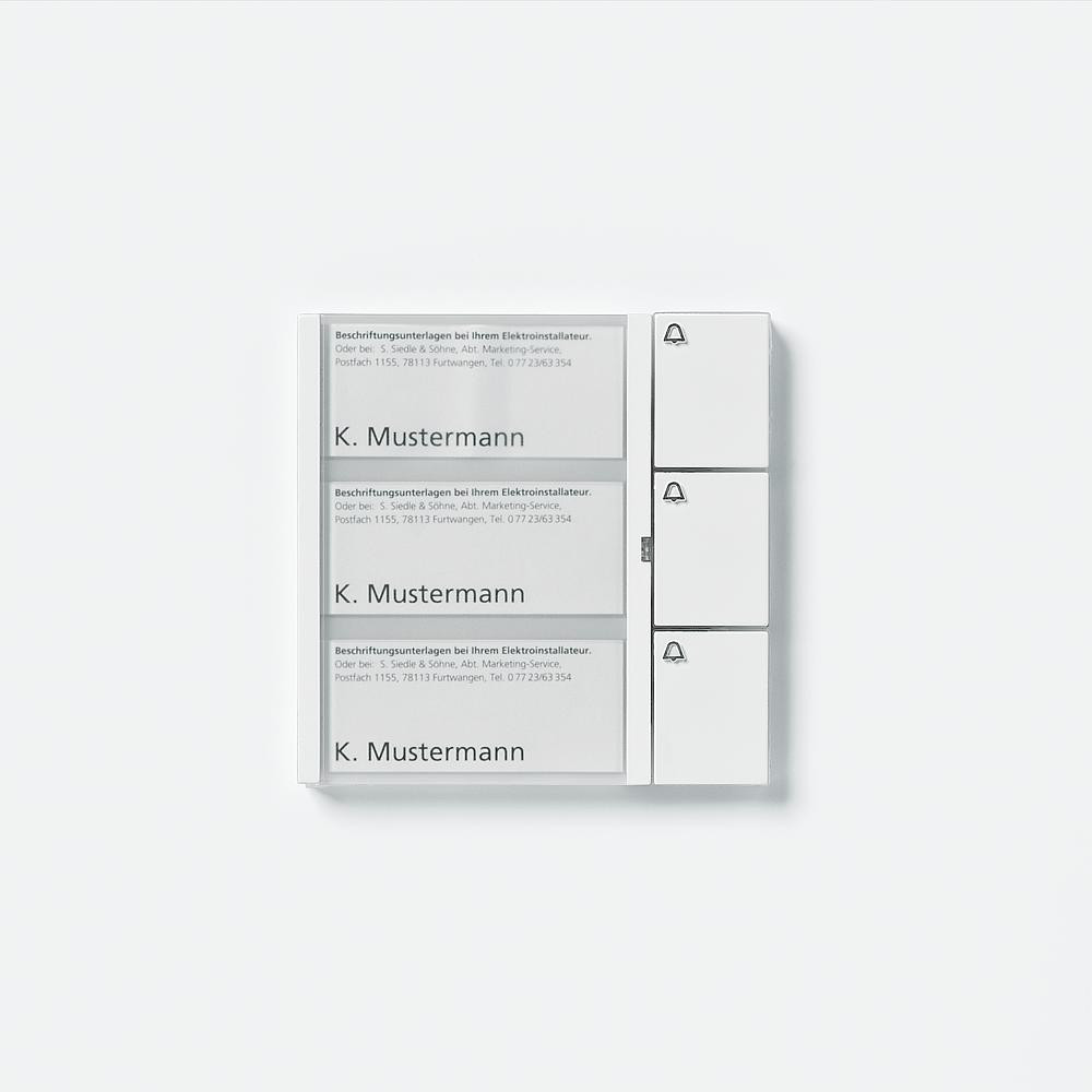 S. Siedle und Söhne 1+n TM 611-03 W toetsenmodule