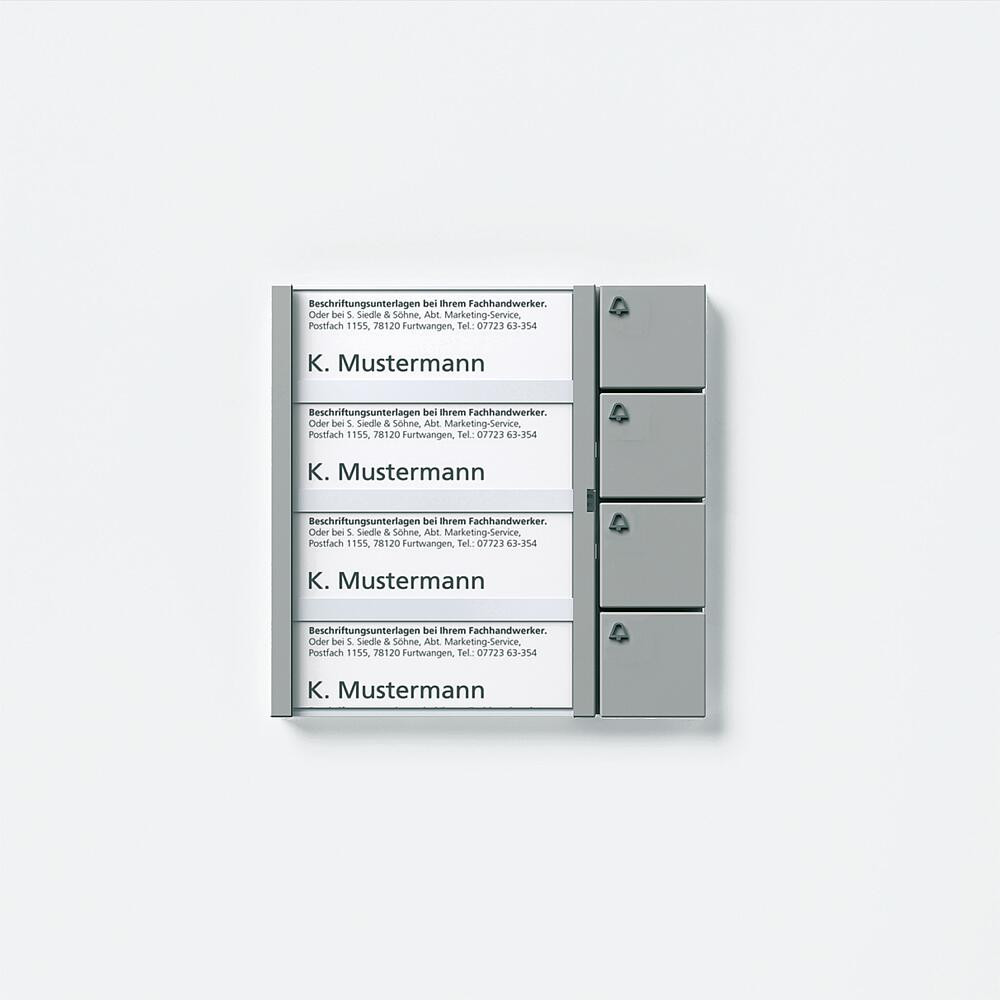 S. Siedle und Söhne 1+n TM 611-04 TM toetsenmodule