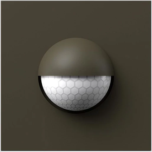 Siedle BMM 611 bewegingsmelder bewegingssensor kunststof bruin