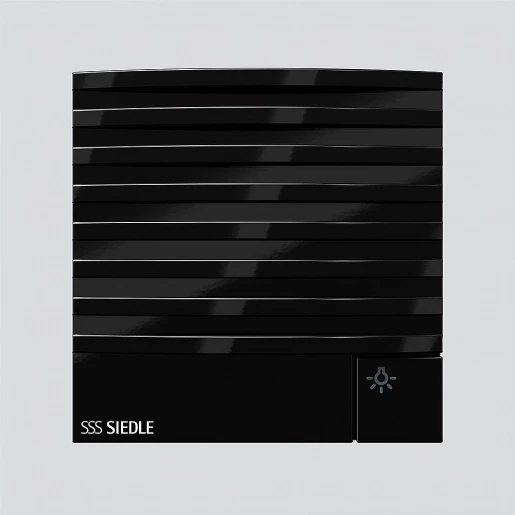 Siedle Acces deurluidspreker module spreken/bellen kunststof zwart