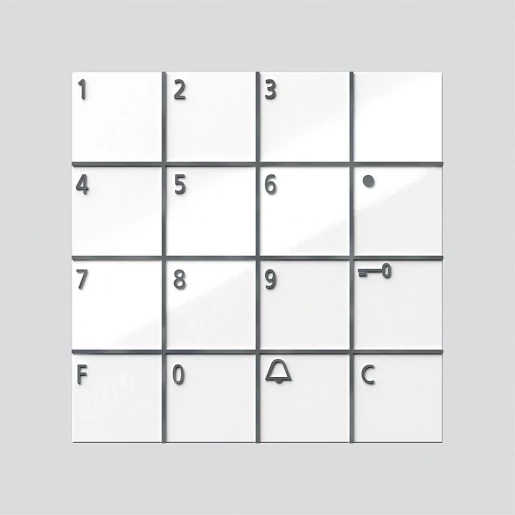 Siedle Vario-bus codeslot-module besturingsmodule kunststof enkelvoudig wit