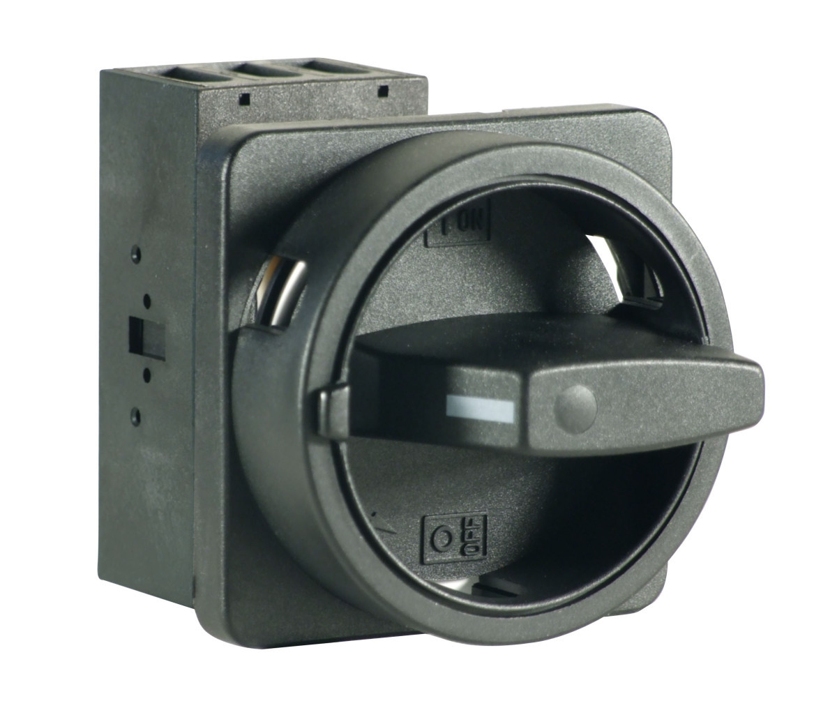 Sälzer Electric LASTSCHAKELAAR Lastsch. 100a - 30KW 4P - on/off - N-draaikn. ZW ip66 -front- 4-gaten