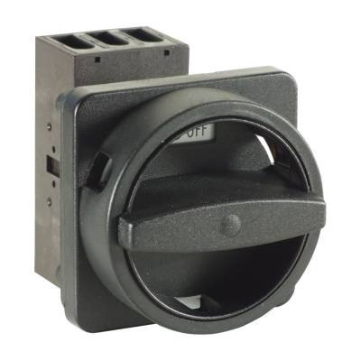 Sälzer Electric LASTSCHAKELAAR Lastsch. 40a - 11KW 3P - on/off - N-draaikn. ZW ip66 - front- 4-gaten