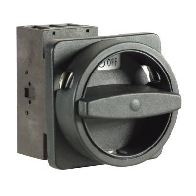 Sälzer Electric LASTSCHAKELAAR Lastsch. 63a - 18,5KW 3P - on/off - N-draaikn. ZW ip66 -front- 4-gaten