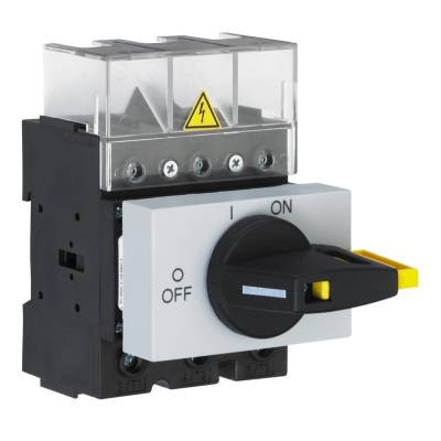 Sälzer Electric LASTSCHAKELAAR Lastsch. 63a - 18,5KW 3P - on/off - V-greep kort RD/ge ip30 -base snap