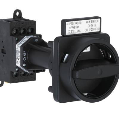 Sälzer Electric LASTSCHAKELAAR Lastschakelaar 25a - 5,5KW 4P - on/off - N-draaikn. ZW ip66 - base - S