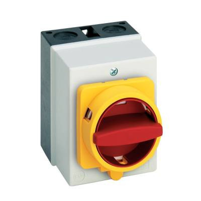 Sälzer Electric NOKKENSCHAKELAAR Nokkenschakelaar 20a - 7,5KW 6P - on/off 90° - N-draaikn. ZW ip66 - in