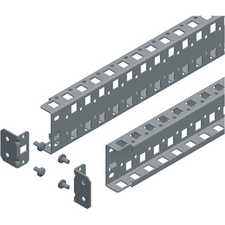 Sarel Spacial componenten uitbouw kast montagerail H400MM B65MM D27MM