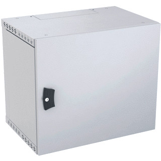 Sarel Actassi wandrek opbouw vaste chassis 19" 9he 600x400x515mm grijs