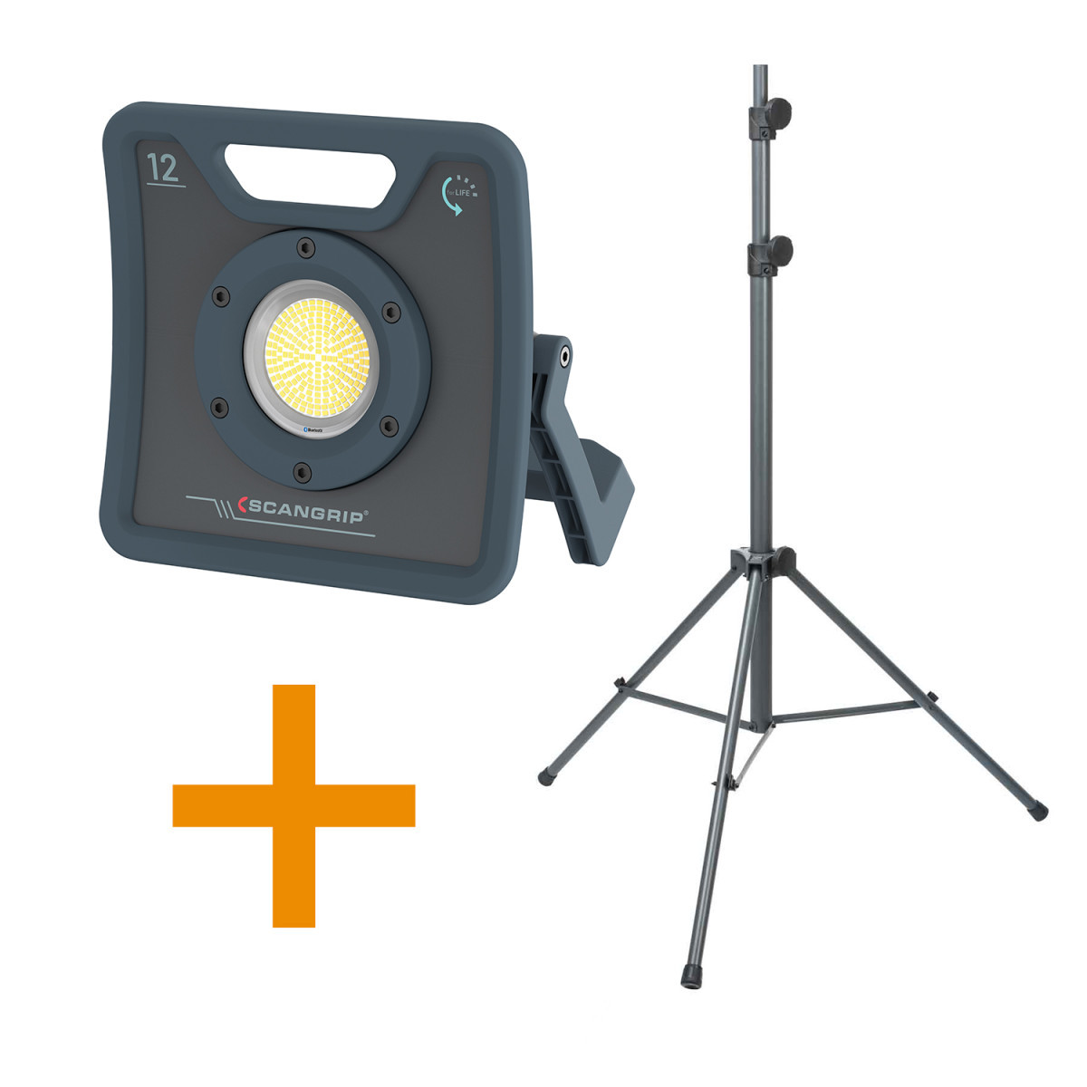 Scangrip Voordeelsets Nova 12 for life+ statief 3 meter