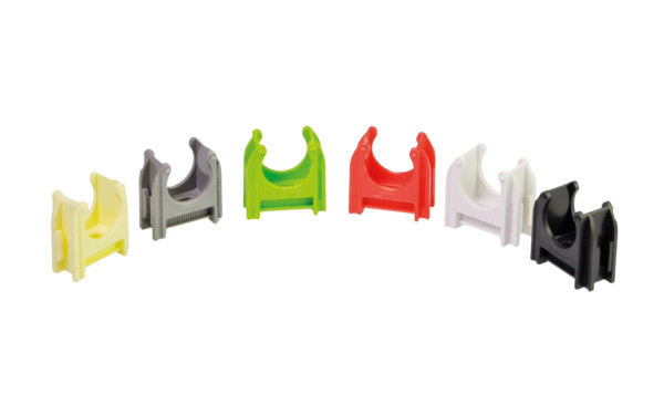 Schnabl Euro-Clip Kunststof Buisklem, hal.vrij, diameter 3/4 inch/18,5-19,5 MM, groen