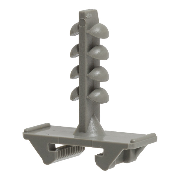 Schnabl Euro-Klemplug Montageplug, halogeenvrij, 30 MM, voor beton, donkergrijs