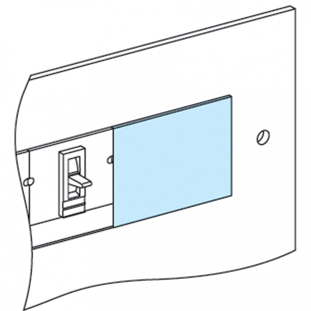 Schneider Electric prisma componenten uitbouw kast H85MM B147MM