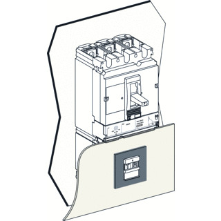 Schneider Electric DEURKADER IP40 TBV VIGIBLOK