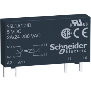 Schneider Electric 1 phase SSR 280vac 2a 24VDC random
