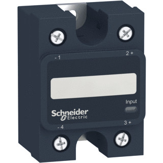 Schneider Electric 1 phase SSR 50a in3-32VDC out24-300vac