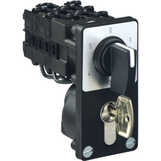 Schneider Electric 5-stappenschakelaar+nulstand 2 P