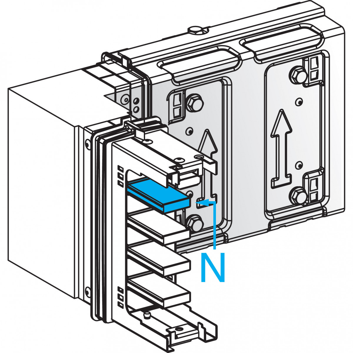 Schneider Electric Canalis KS Canalis - ksa - elleboog - naar rechts of links - 250a