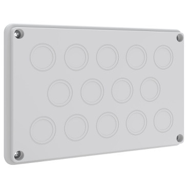 Schneider Electric ABN ESPRO Prisma XS (abn espro), wartelplaat, ip55, voor N-R kasten, 14XM32/25