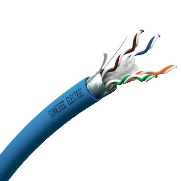 Schneider Electric Actassi for Europe Actassi Cable lan F/utp 4P cat6<sub>a</sub> euroclass D 550MHZ LSZH 50