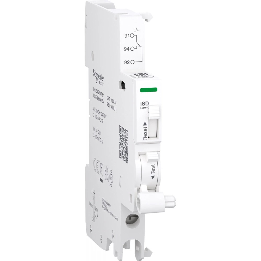 Schneider Electric acti9 a9a isd onder aansl. 2-100ma aux
