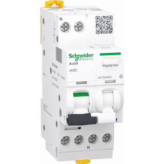 Schneider Electric ACTI9 IARC 1PN 25A SW AFDD