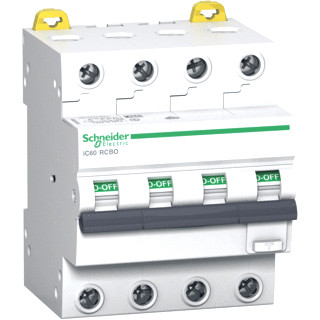 Schneider Electric acti9 ic60 vigi 4P 10a 30ma C 6ka si