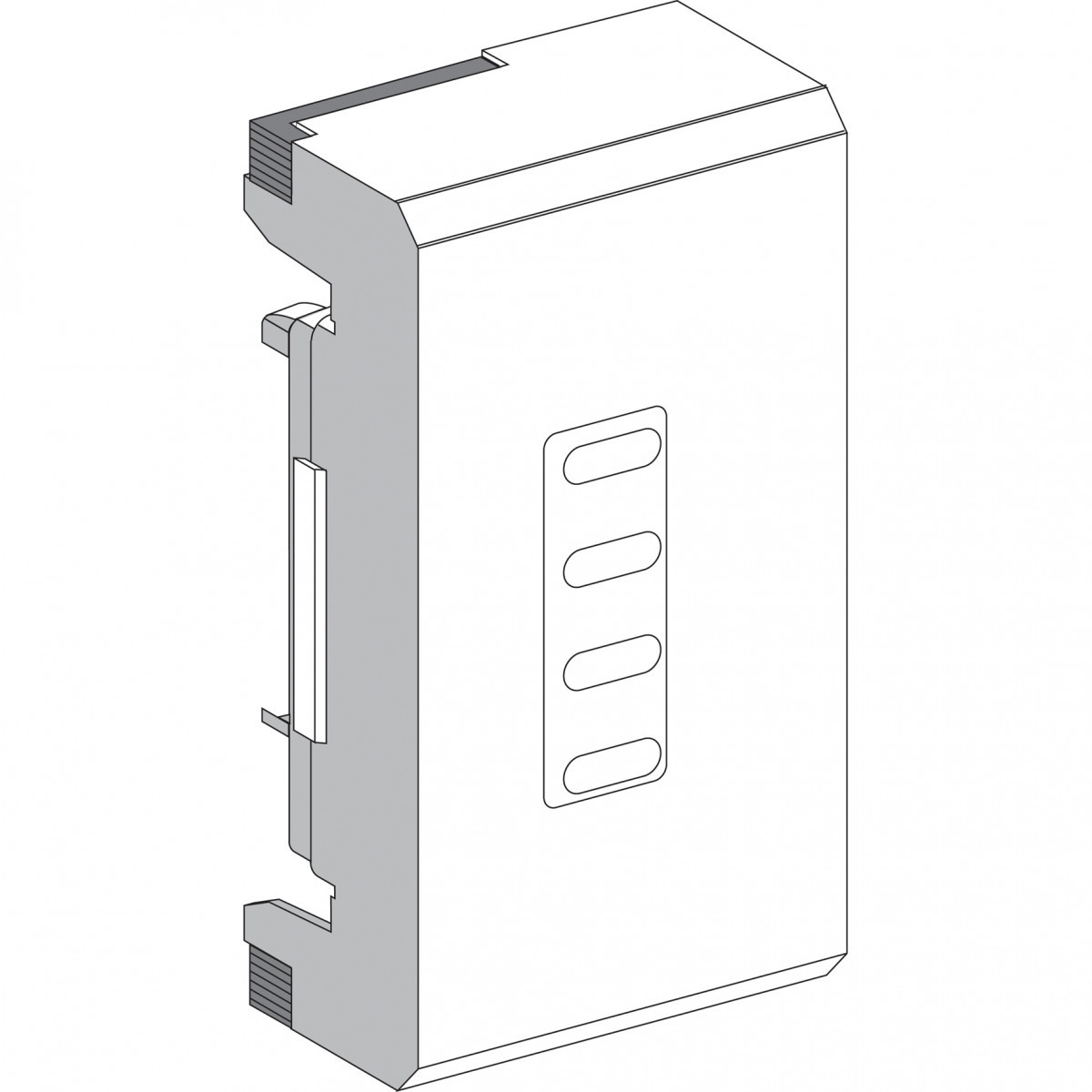 Schneider Electric aftakkast 16a P+N beveiligd NF