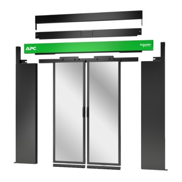Schneider Electric APC NetShelter Aisle Containment Apc Netshelter ganginsluiting, dubbele schuifdeur, zwart