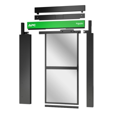 Schneider Electric APC NetShelter Aisle Containment Apc Netshelter ganginsluiting, enkelvoudige schuifdeur, zwart