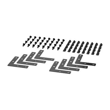 Schneider Electric APC NetShelter Aisle Containment Apc Netshelter ganginsluiting, L connector, set van 8, zwart