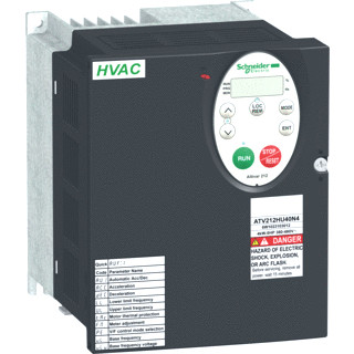 Schneider Electric atv212 0,75KW 1HP 480V 3PH emc ip54