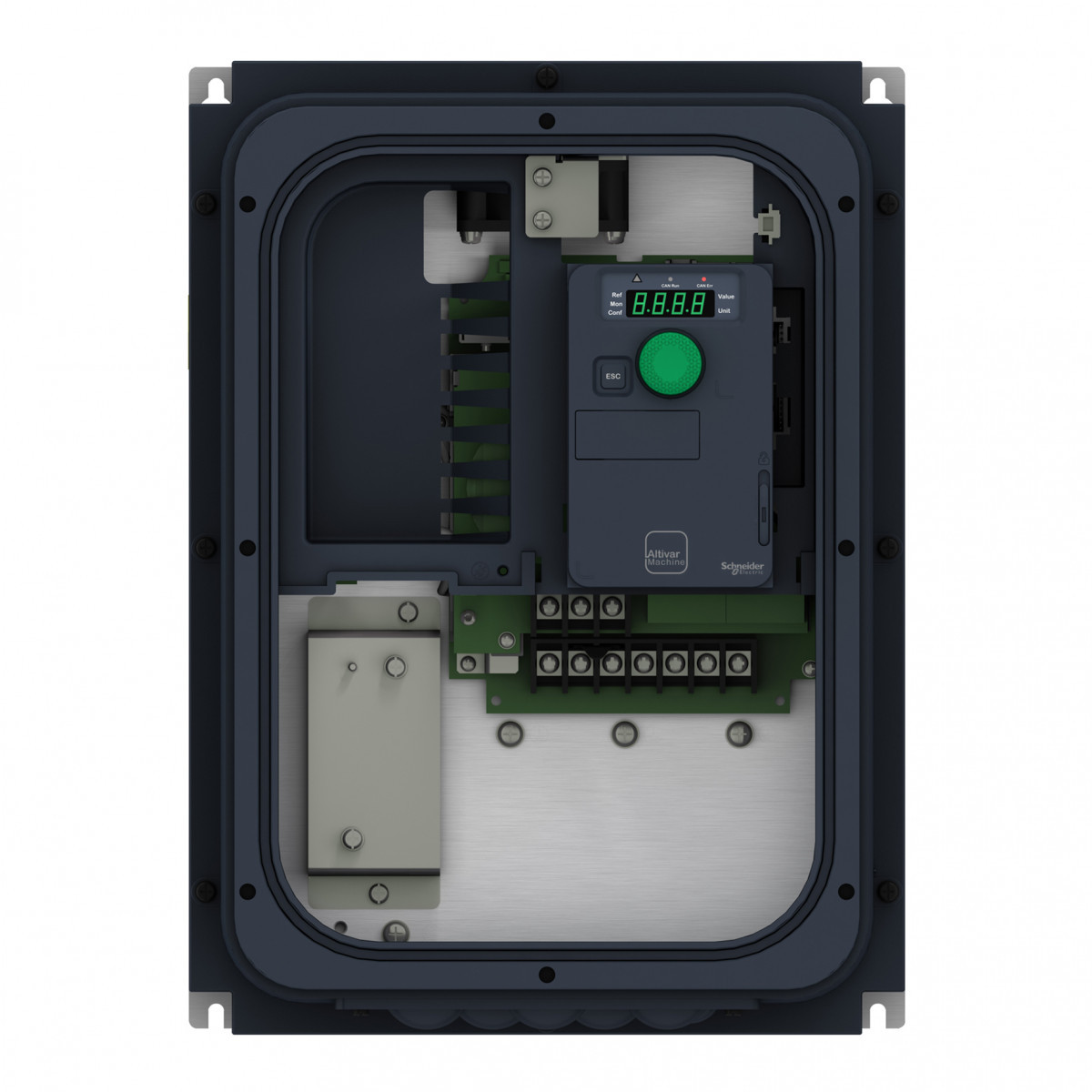 Schneider Electric Altivar Machine ATV320 Atv320 - frequentieregelaar - 4KW - 400V - 3 F - met vario - ip65