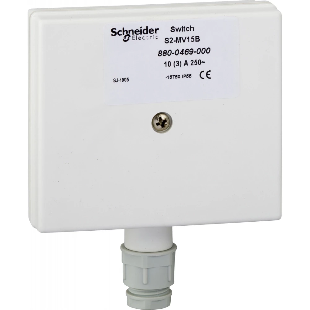 Schneider Electric SpaceLogic™ Ball Valves & Actuators S2-MV15B, contacts aux.