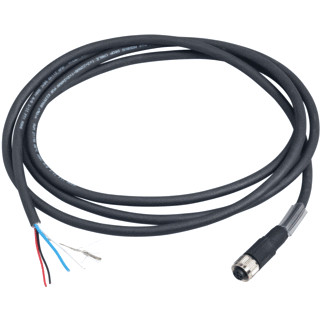 Schneider Electric can cable,angled,M12-B,female-wire 10M