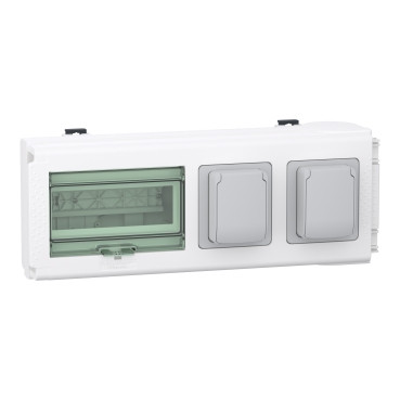 Schneider Electric Canalis KN Tapoff Unit 32a with 2 din sockets