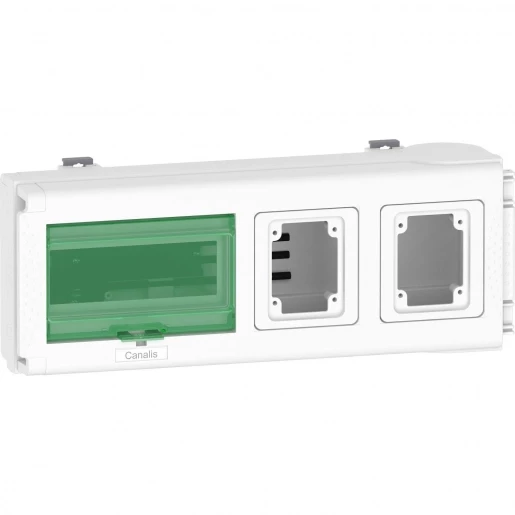 Schneider Electric Canalis KN Tapoff Unit 32a with 2 NF sockets