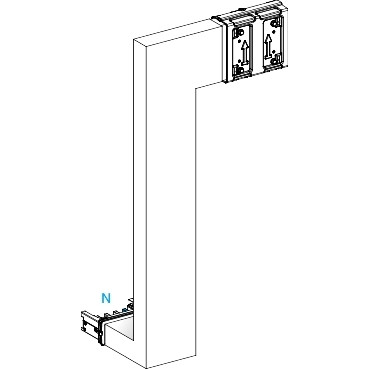 Schneider Electric Canalis KS Canalis - multiple - omlaag, dan rechts - B - M to M - 400a
