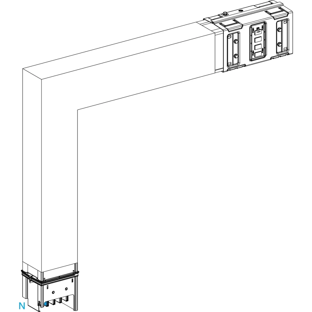 Schneider Electric 90° down (300-800)x(300x800) MTM 1000a