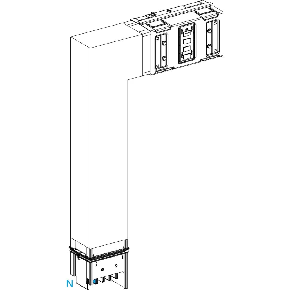 Schneider Electric 90° down 300X(300-800) MTM 1000a
