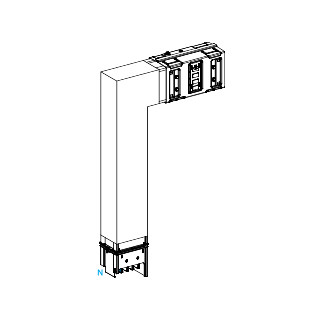 Schneider Electric Canalis KS Canalis - elleboog - omlaag - B - M to M - 630a