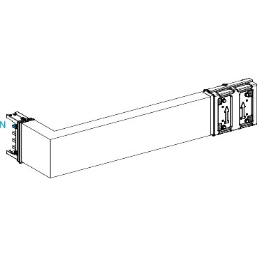Schneider Electric Canalis KS Canalis - elleboog - naar rechts - A - M to M - 400a