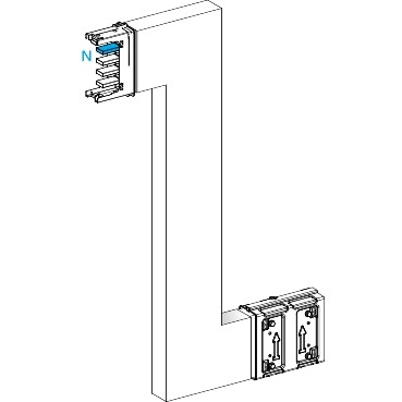 Schneider Electric Canalis KS Canalis - zed - omhoog of omlaag - B - M to M - 250a