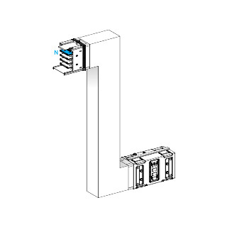 Schneider Electric Canalis KS Canalis - zed - omhoog of omlaag - B - M to M - 630a