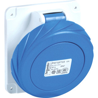Schneider Electric cee inbouwcont.doos 63a 3P 220V 6H ip67