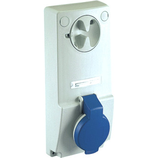 Schneider Electric cee inbouwcont.doos vergrendelbaar 16a