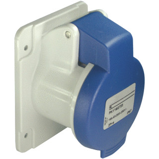 Schneider Electric cee inbouwcont.doos 32a 3P 220V 6H ip44