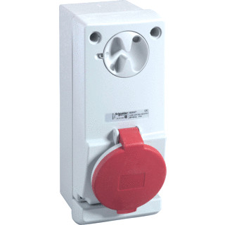 Schneider Electric cee wandcntds vergr 32a 4P 400V 6H ip44