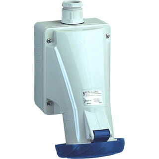 Schneider Electric cee wandcont.doos 32a 3P 220V 6H ip67